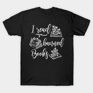 I Read Banned Books Book Lover T-Shirt